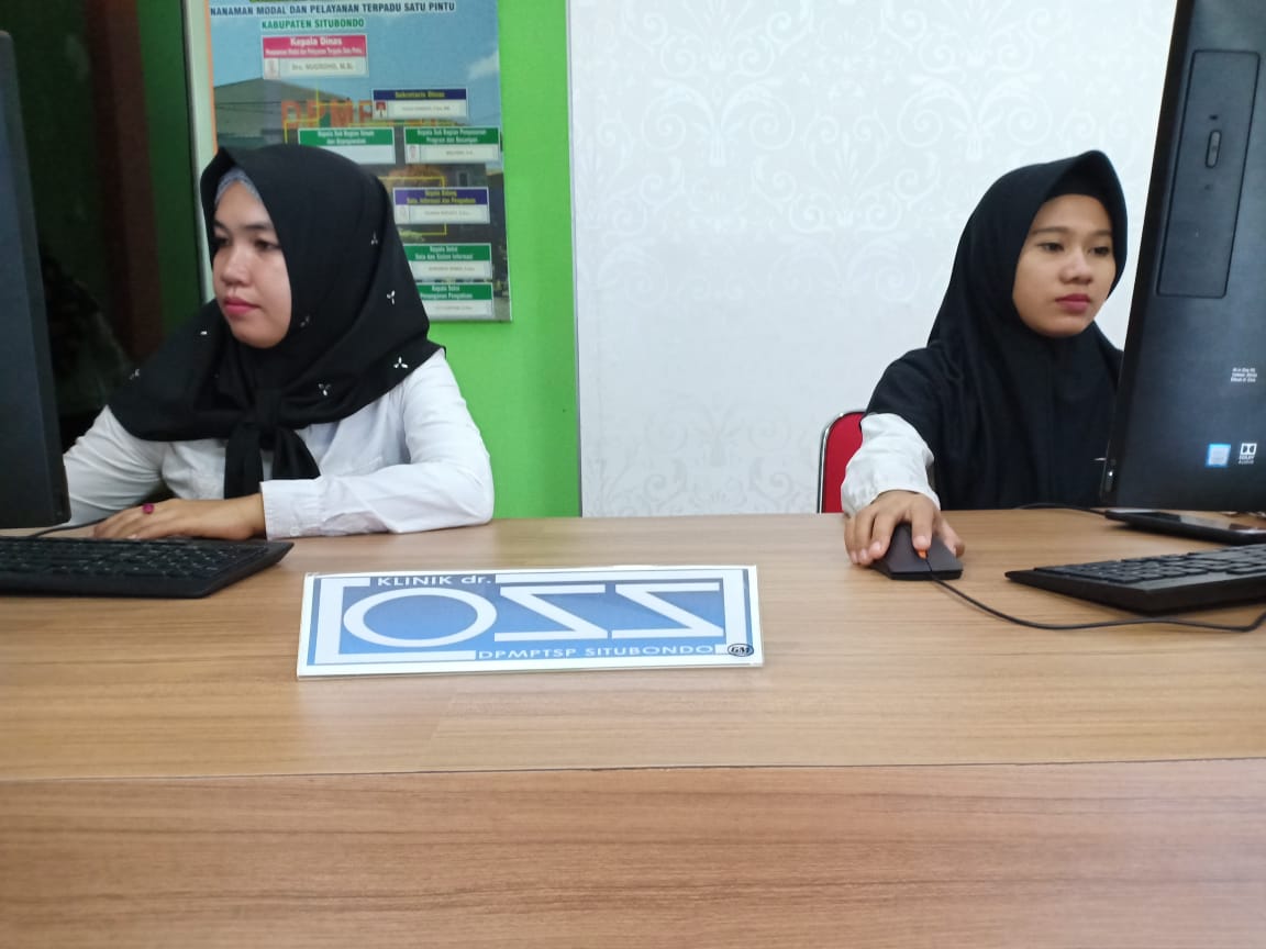 Pelayanan Klinik OSS (Online Single Submission) DPMPTSP Kabupaten Situbondo